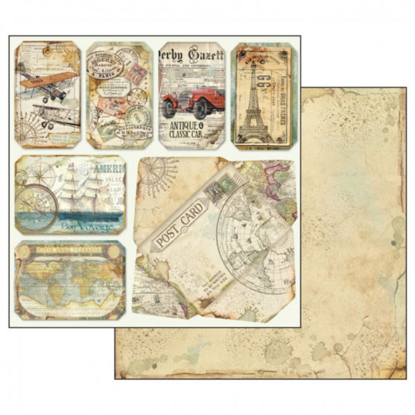 Stamperia - Around The World - 12x12 - Image 2