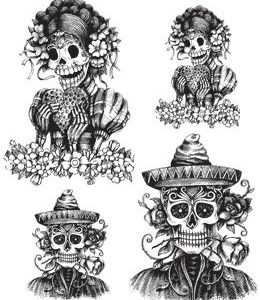 Tim Holtz - Stimplasett - Day Of The Dead