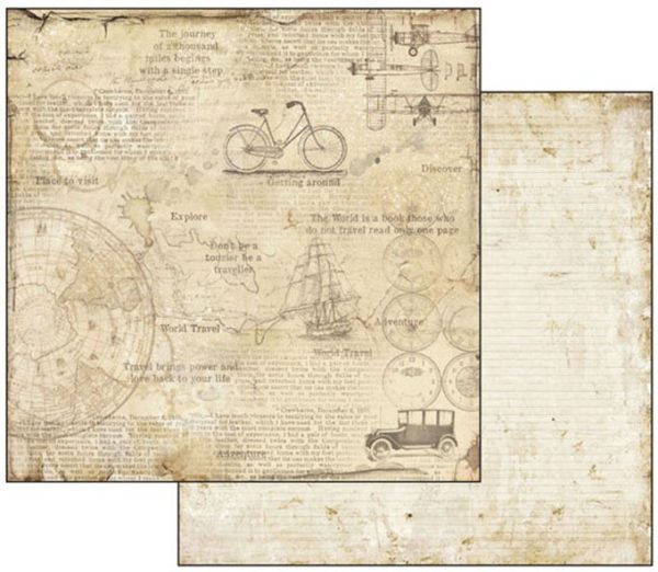 Stamperia - Around The World - 12x12 - Image 9