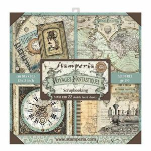 Stamperia - Voyages Fantastiques (extra) - 12x12