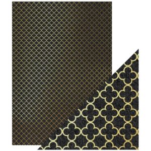 Tonic Studios - Golden Quatrefoil - A4