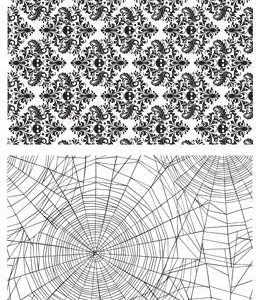 Tim Holtz - Stimplasett - Skulls And Web