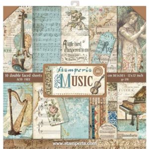 Stamperia - Music - 12x12