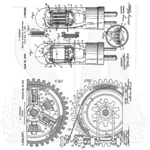 Tim Holtz - Stimplasett - Inventor 7