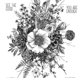 Tim Holtz - Stimplasett - Glorious Garden