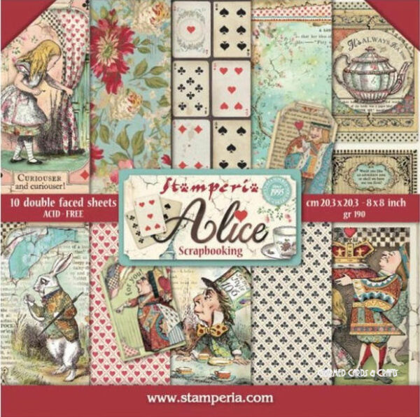 Stamperia - Alice - 8x8