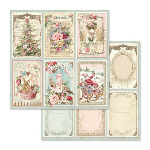 Stamperia - Pink Christmas - 12x12 - Image 6
