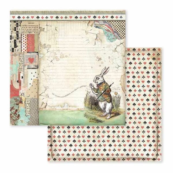 Stamperia - Alice - 8x8 - Image 8