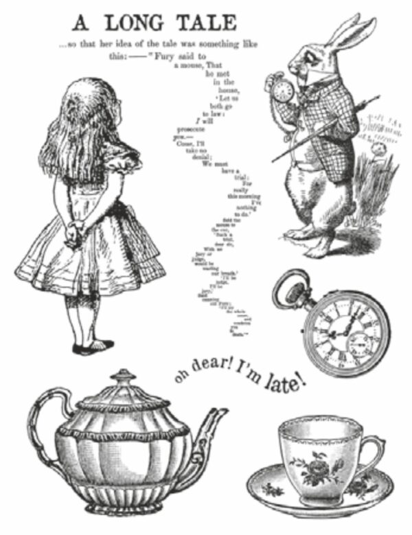 Stamperia - Alice - Stimplar