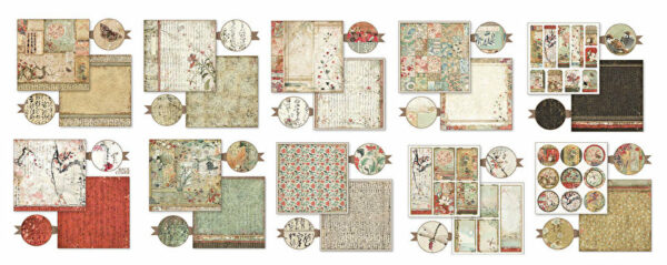 Stamperia - Oriental Garden - 12x12 - Image 2