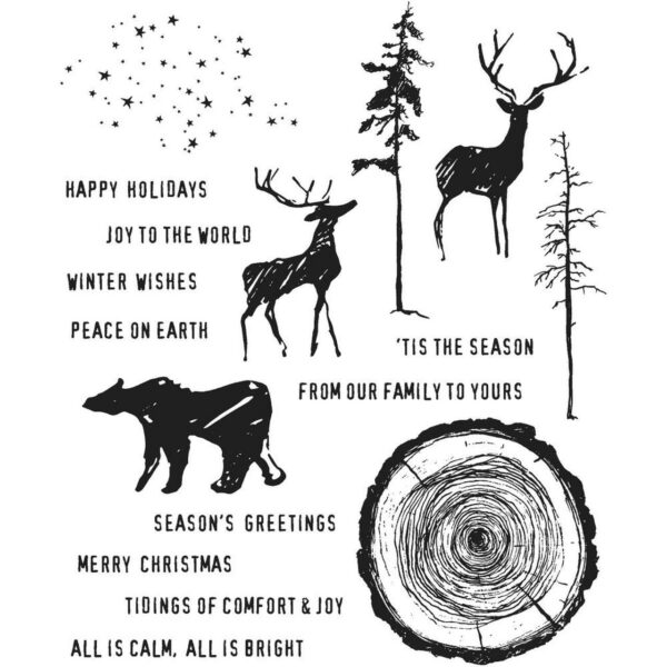 Tim Holtz - Stimplasett - Great Outdoors