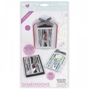 Tonic Studios - Dimensions - Wondrous Woods - Tag & wallet Skurðarmót