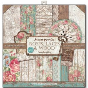 Stamperia - Roses and Laces - 12x12