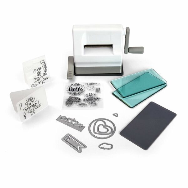 Sizzix Sidekick starter kit - Lítil skurðarvél með startpakka - Hvít - Image 3