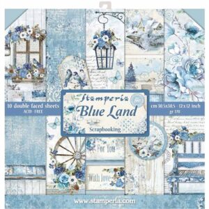Stamperia - Blue Land - 12x12