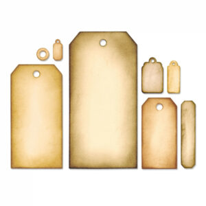 Sizzix - Tim Holtz - Skurðarmót - Tag Collection