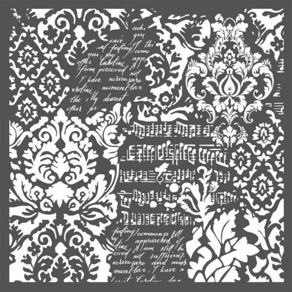 Stamperia - Stensill - Wallpaper Fantacy