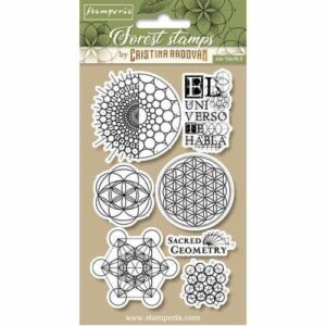 Stamperia - Forest Stamps - Sacred Geometry - Stimplar