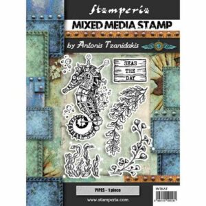 Stamperia - Mixed Media Stamps - Seahorse - Stimplar