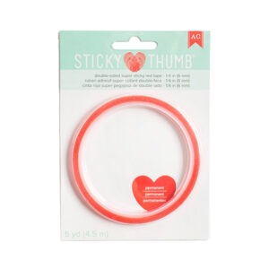 American Crafts - Double-sided Super Sticky Red Tape - 6mm