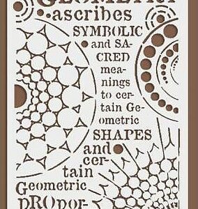 Stamperia - Stensill - Sacred Geometry