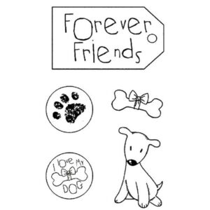 Stamperia - Forever Friends - Stimplar