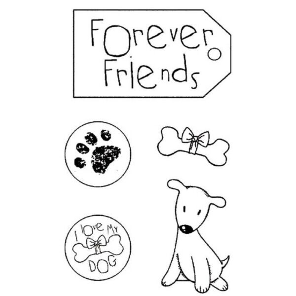 Stamperia - Forever Friends - Stimplar