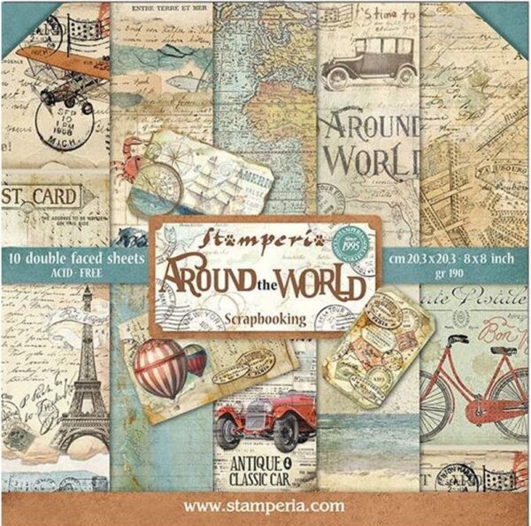 Stamperia - Around the World - 8x8