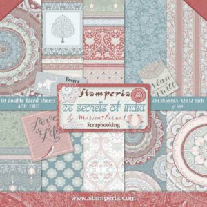 Stamperia - 26 Secrets of India - 12x12