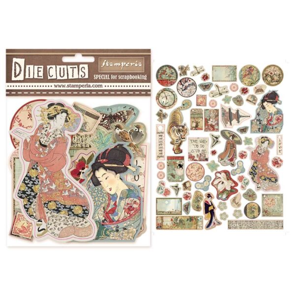Stamperia - Oriental Garden - Die Cuts