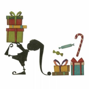 Sizzix - Tim Holtz - Skurðarmót - Santas helper