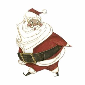 Sizzix - Tim Holtz - Skurðarmót - Jolly St.Nick