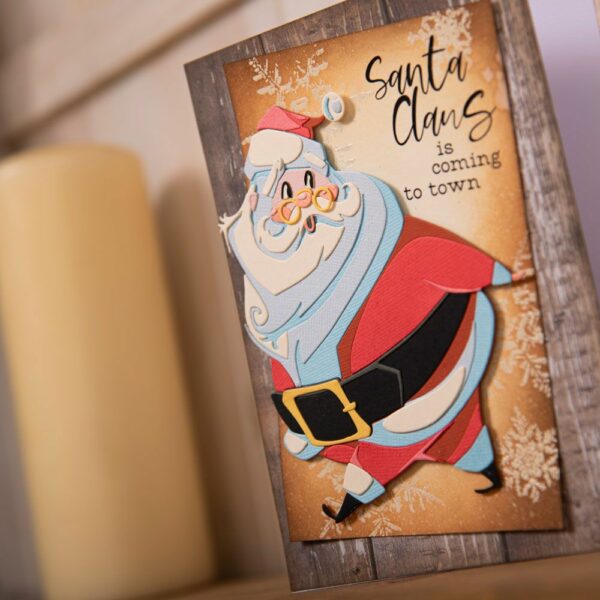 Sizzix - Tim Holtz - Skurðarmót - Jolly St.Nick - Image 7