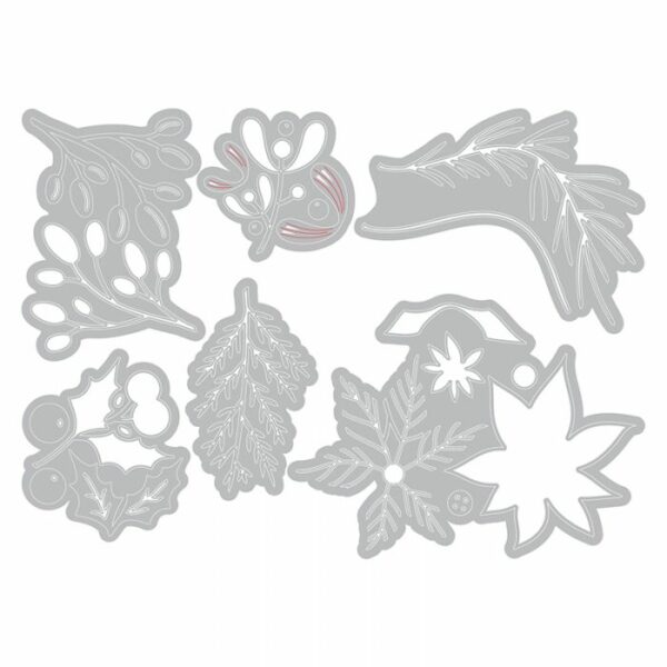Sizzix - Tim Holtz - Skurðarmót - Large Funky Festive - Image 2