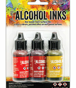 Ranger Alcohol ink - Litir: Ember, Sienna, Dijon