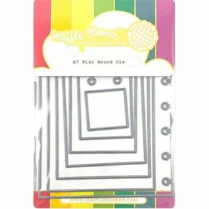 Waffle Flower dies - A7 Disc bound die