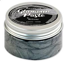 Glamour Paste - Stamperia -  silver