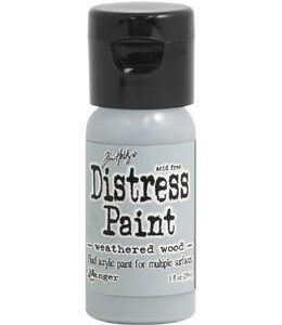 Tim Holtz - Flip Top - Distress Paint - Weathered Wood