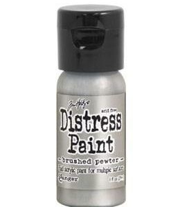 Tim Holtz - Flip Top - Distress Paint - brushed pewter