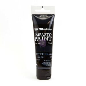 Prima - Finnabair - Impasto paint - Pitch black