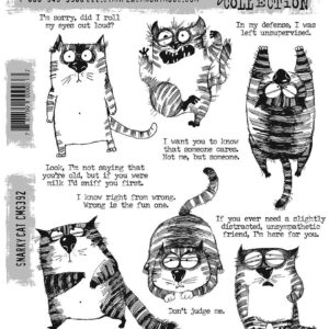 Tim Holtz - Stimplasett - Snarky Cat