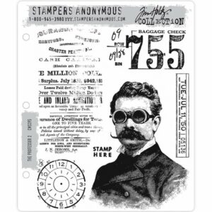Tim Holtz - Stimplasett - The Professor 2