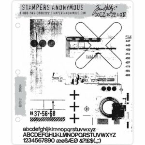 Tim Holtz - Stimplasett - Glitch 2