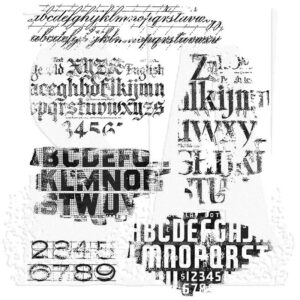 Tim Holtz - Stimplasett - Fade Type