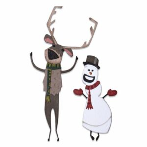 Sizzix - Tim Holtz - Skurðarmót - Papercut Christmas#2