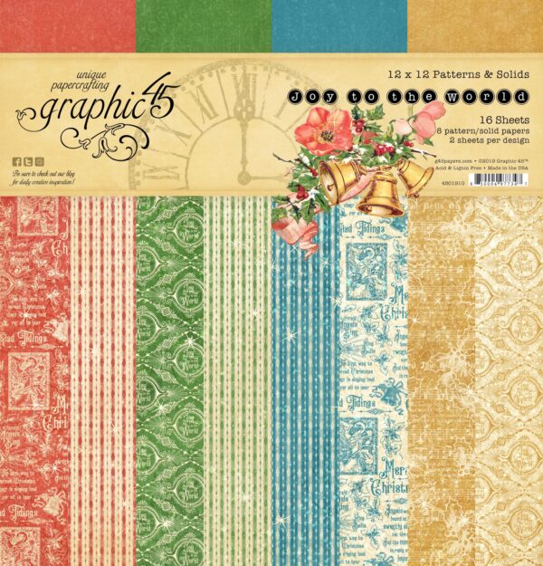 Graphic 45 - 12x12 - Joy to the World