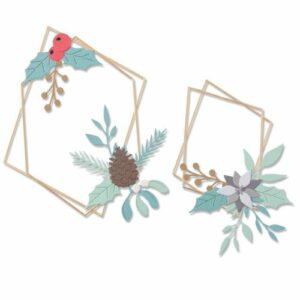 Sizzix - Skurðarmót - Geometric winter frame