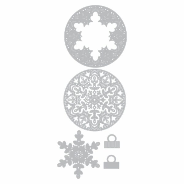 Sizzix - Skurðarmót - Layered Snowflake - Image 2