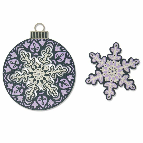 Sizzix - Skurðarmót - Layered Snowflake