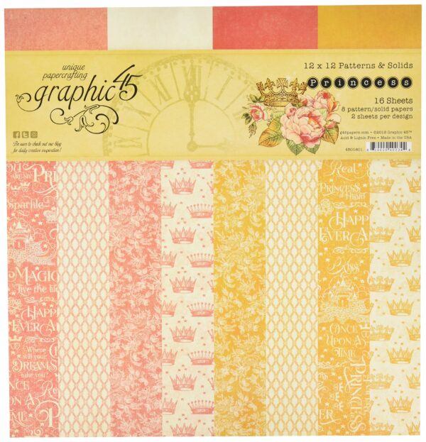 Graphic 45 - 12x12 - Princess